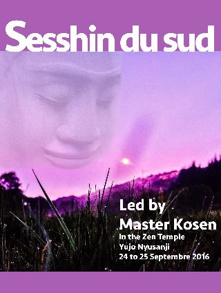 Sesshin du sud 2017 -