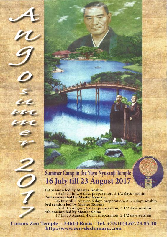 Ango 2017 - Summer Camp in Temple Yujo Nyusanji