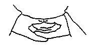 Hokkai jo in, le mudra des mains