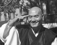 El maestro Taisen Deshimaru