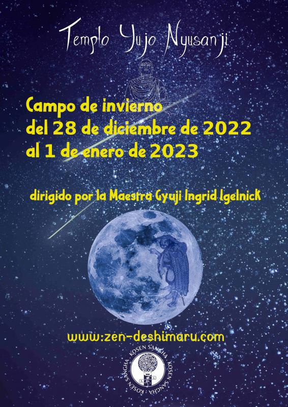 Campo de invierno 2022: Zazen la méditation Zen, Templo del Caroux cerca de Montpellier
