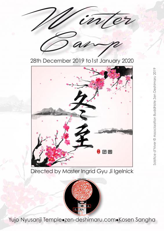 Winter camp 2019: Zazen the méditation Zen, Caroux Temple near of Montpellier