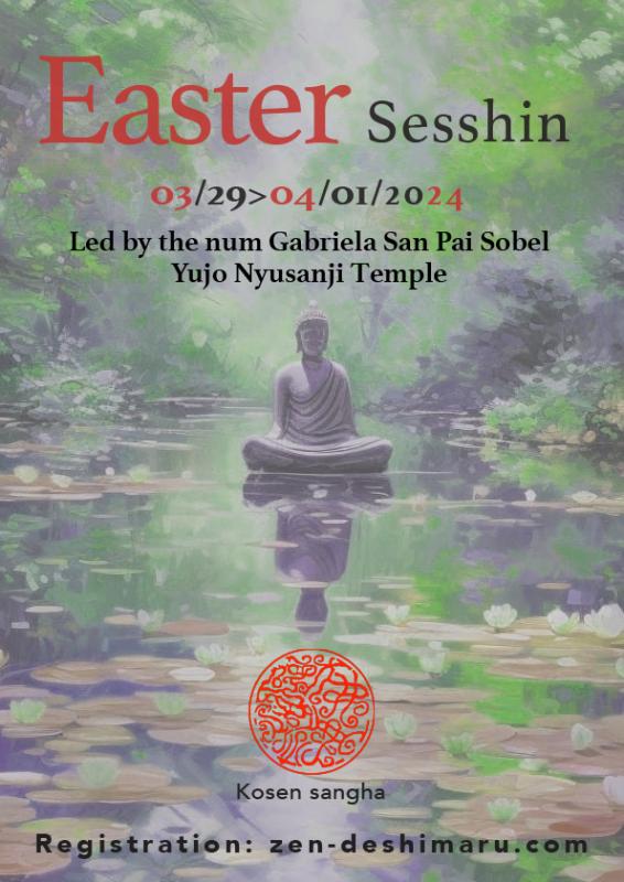 Easter Sesshin 2024 : Zazen the méditation Zen, Caroux Temple near of Montpellier