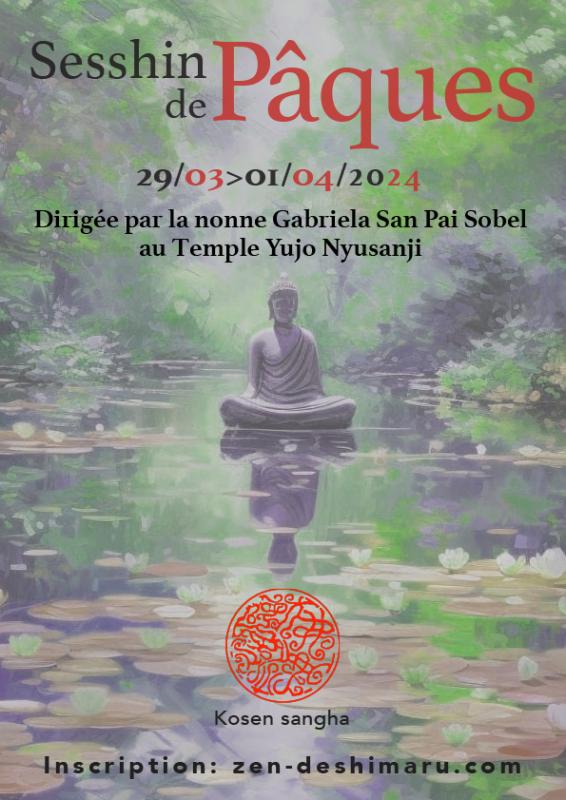 Sesshin de Pâques 2024 : Zazen la méditation Zen, Temple du Caroux près de Montpellier