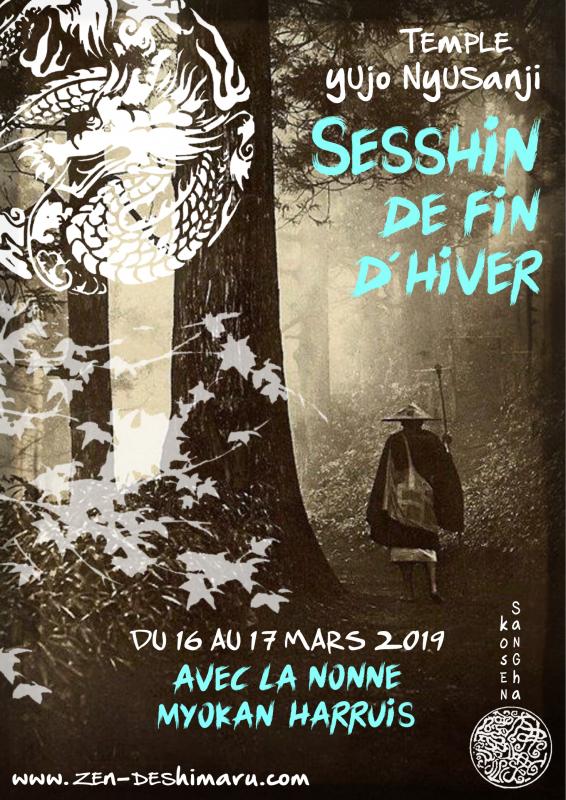 Sesshin de fin d'hiver 2019: Zazen la méditation Zen, Temple du Caroux près de Montpellier