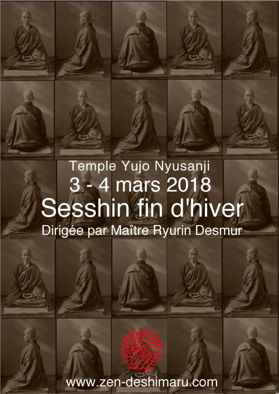 Sesshin de fin d'hiver 2018