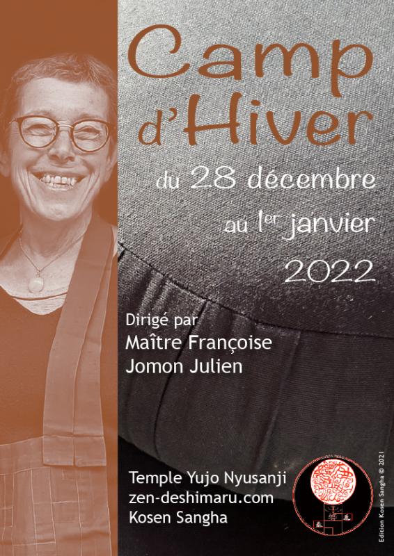 Camp d'hiver 2021 : Zazen la méditation Zen, Temple du Caroux près de Montpellier