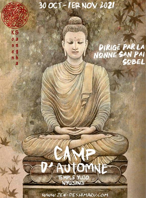 Camp d'automne 2021: Zazen la méditation Zen, Temple du Caroux près de Montpellier