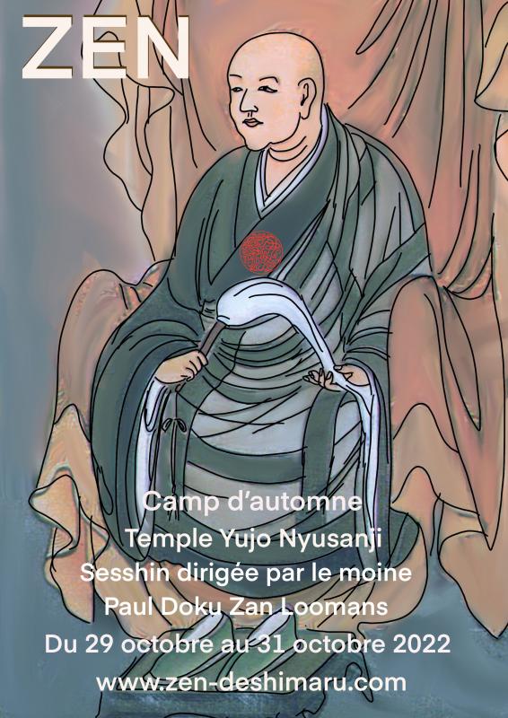 Camp d'automne 2022: Zazen la méditation Zen, Temple du Caroux près de Montpellier