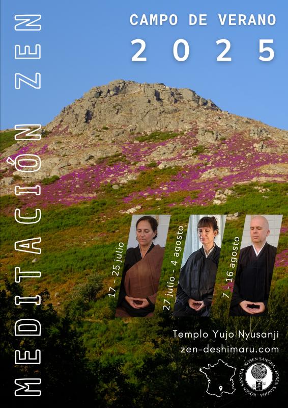 Campo de verano 2025 : Zazen la méditation Zen, Templo del Caroux cerca de Montpellier