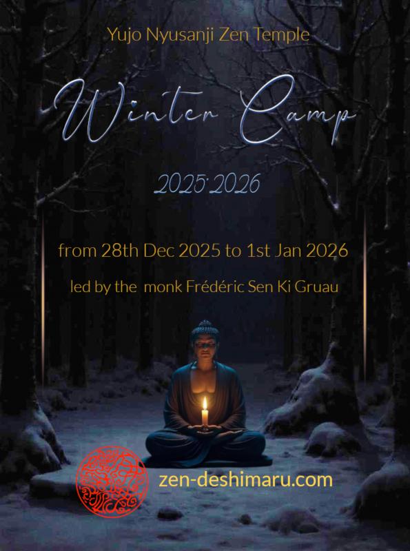 Winter camp 2025 : Zazen the méditation Zen, Caroux Temple near of Montpellier