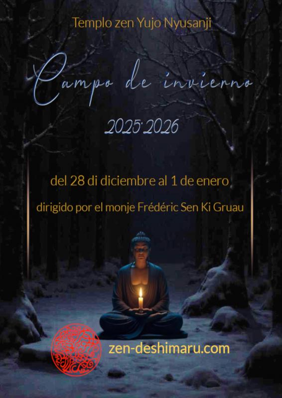 Campo de invierno 2025 : Zazen la méditation Zen, Templo del Caroux cerca de Montpellier