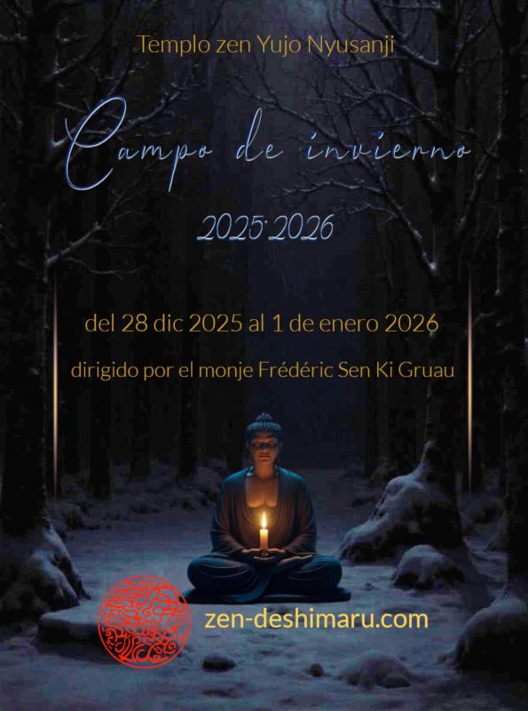Campo de invierno 2025 : Zazen la méditation Zen, Templo del Caroux cerca de Montpellier