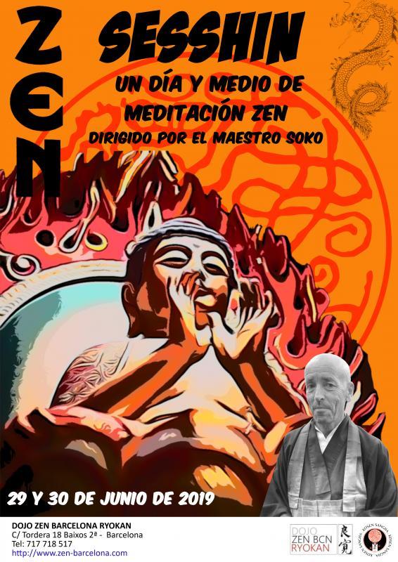 Sesshin de Barcelona Junio 2019: Zazen la méditation Zen, Dojo Zen de Barcelona