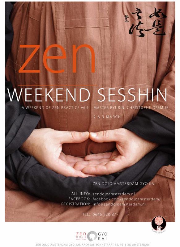 Sesshin à Amsterdam, week-end de méditation zen