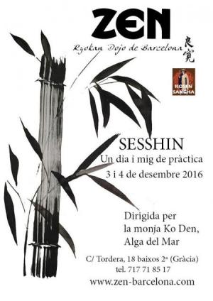Sesshin en Barcelona 12-2016