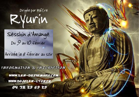 Sesshin d'Amange : retraite de méditation zen organisée par le dojo de Lyon