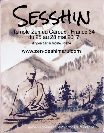 Sesshin de l'Ascension dirigée par Maître Kosho