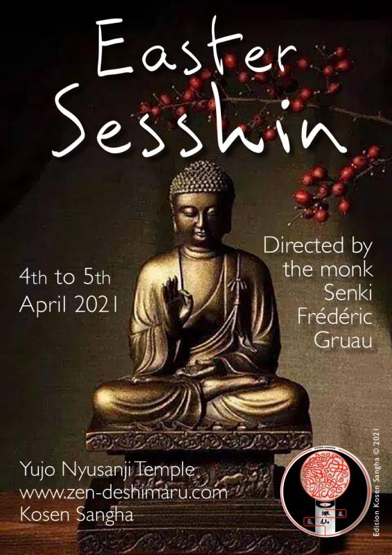 Easter Sesshin 2021: Zazen the méditation Zen, Caroux Temple near of Montpellier