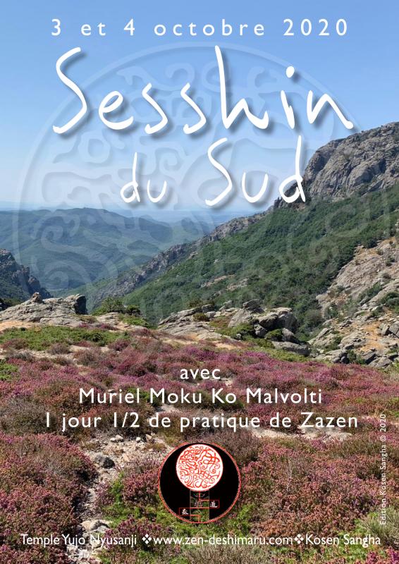 Sesshin du Sud 2020: Zazen la méditation Zen, Temple du Caroux près de Montpellier