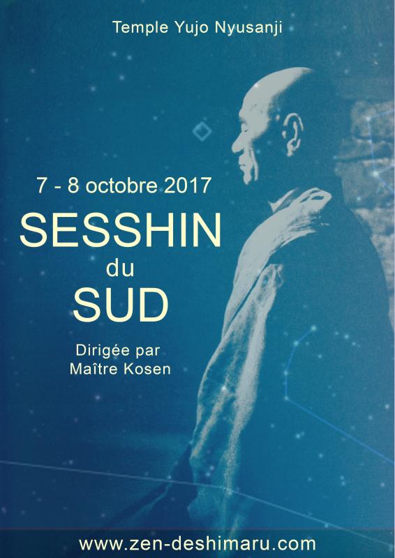 Sesshin del Sur 2017, Sesion de meditacion zen en el templo Yujo Nuysanji