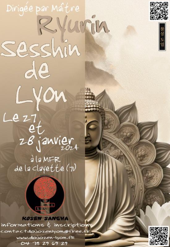 Sesshin of Lyon 2024