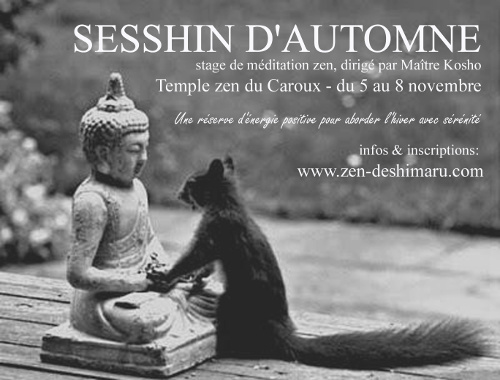 Sesshin d'automne 2015