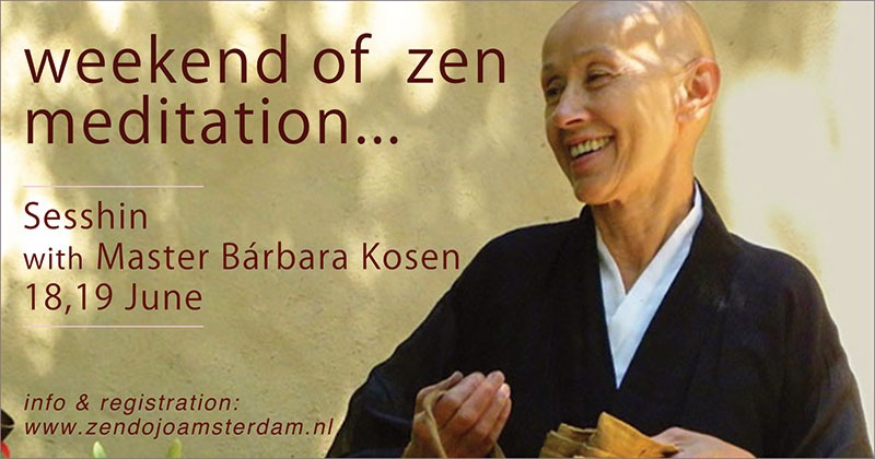 Sesshin d'Amsterdam - 3 jours de pratique de la méditation zen