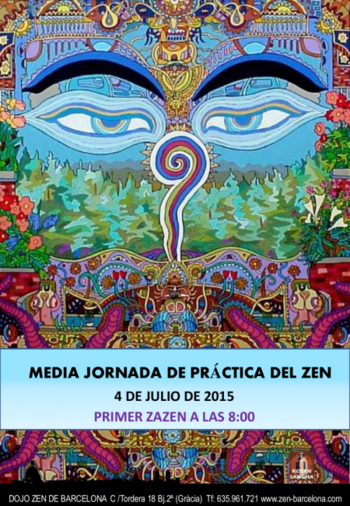 Media jornada en dojo zen Barcelona