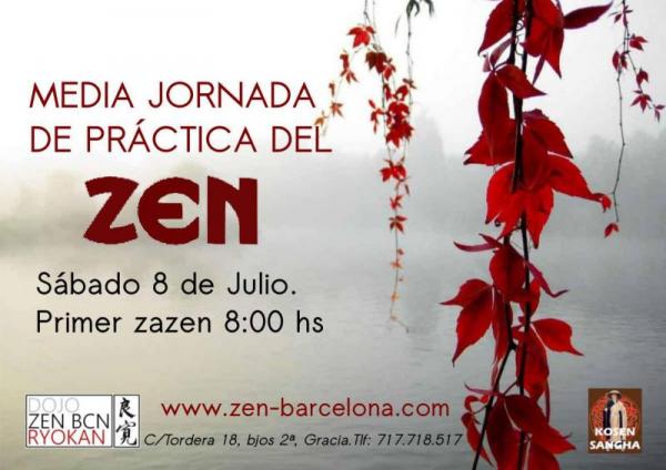 Zazen Media Jornada Práctica en Barcelona Julio 2017