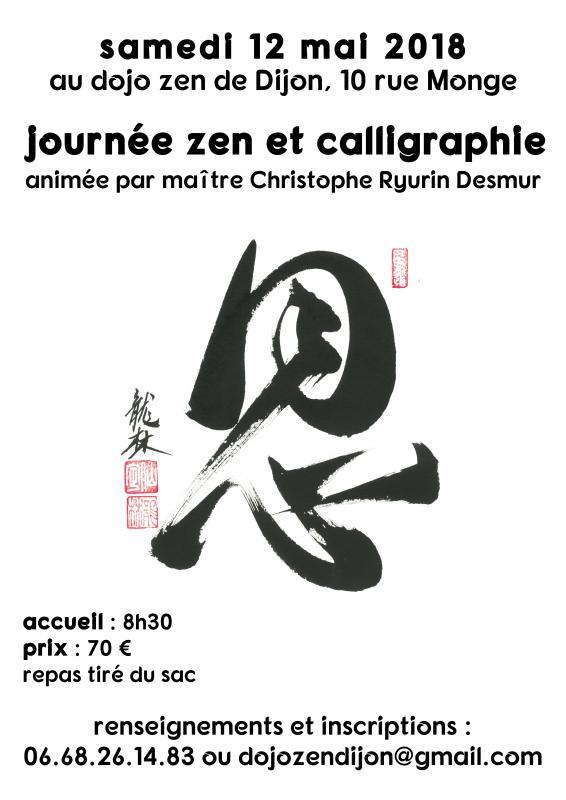 Journée Zen et Calligraphie à Dijon