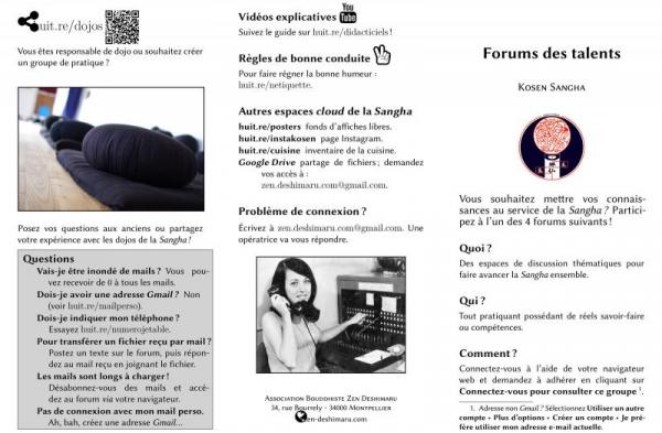 Forums des talents Kosen Sangha :  Aidez à promouvoir le zazen de Deshimaru !