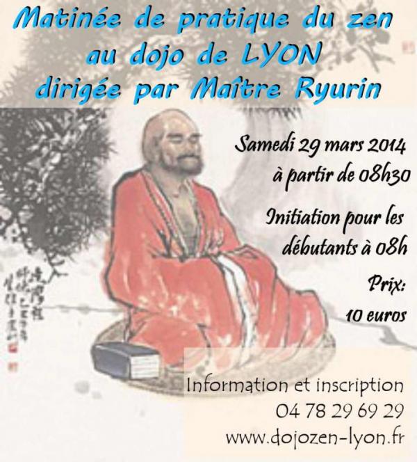 Méditation zen au dojo de Lyon