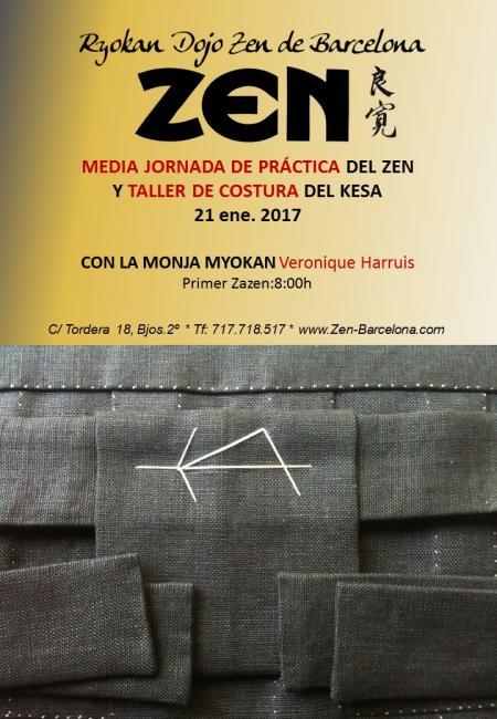 Zazen media jornada taller kesa