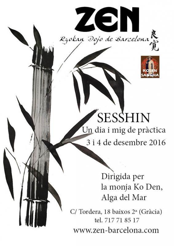 Dia y medio de práctica zazen Ryokan Dojo Zen de Barcelona