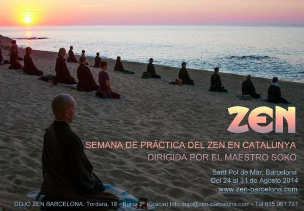 Semana de Zazen en Catalunya Fin de Agosto 2014