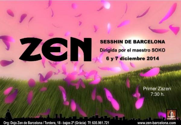 Día y medio práctica zazen Dojo Barcelona