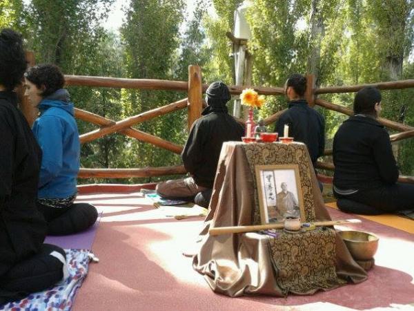 Media Jornada de Zazen en Neuquén