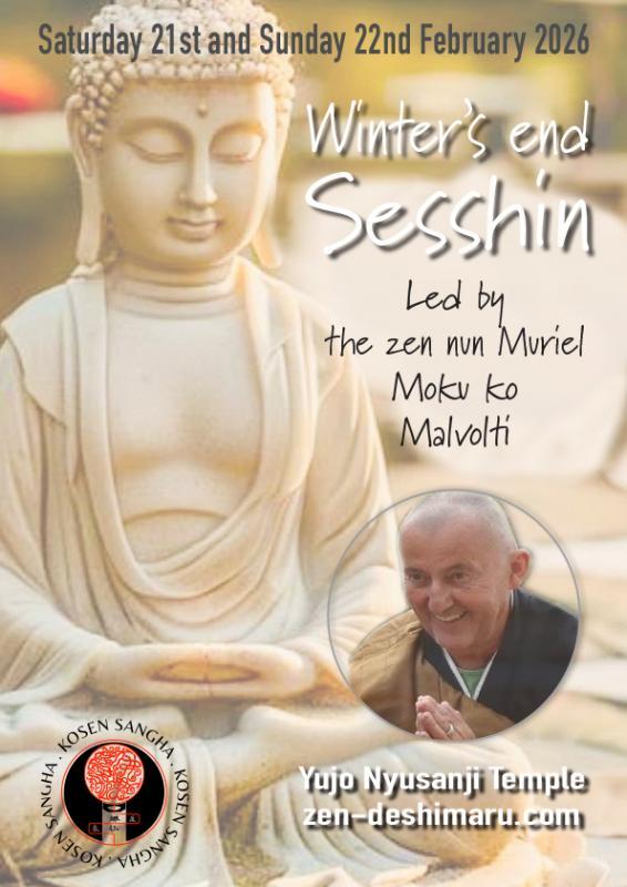 Winter's end sesshin 2026 : Zazen the méditation Zen, Caroux Temple near of Montpellier