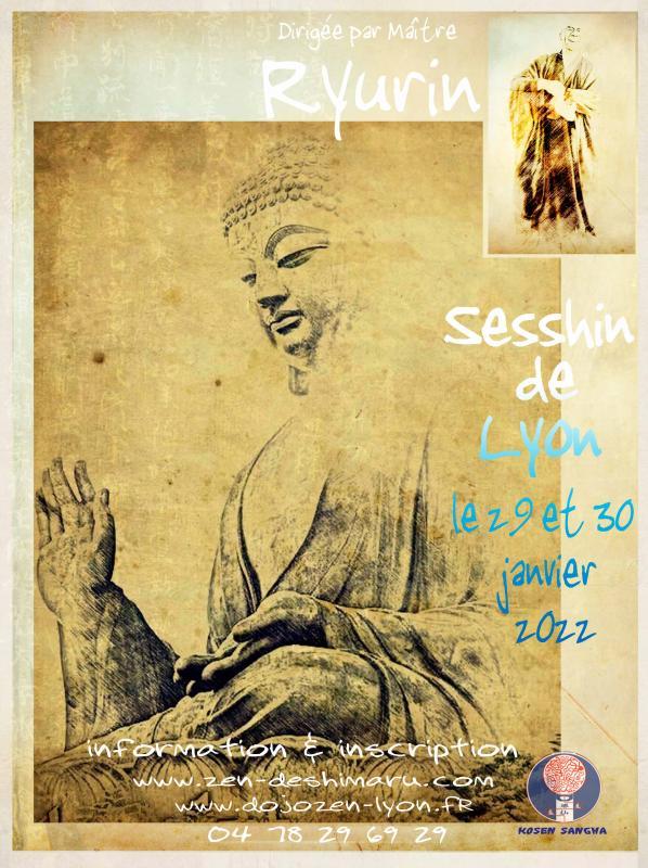 Sesshin de Lyon 2022: Zazen la méditation Zen, Dojo Zen de Lyon