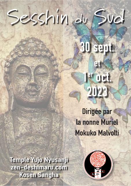 Sesshin du Sud 2023: Zazen la méditation Zen, Temple du Caroux près de Montpellier