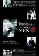Curso de introducción al Zen en Florida a partir del 21 de septiembre