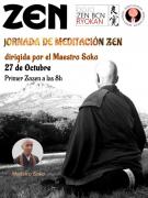 Jornada Zazen Octubre 2018 Maestro Soko