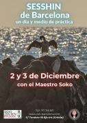 Sesshin Barcelona Dojo Zen Barcelona Ryokan 2 y 3 de Diciembre