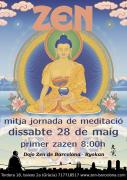 Zazen media jornada en Barcelona