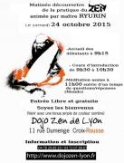 Pratique de zazen au dojo de Lyon