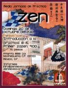 media jornada zazen 20 de octubre, dojo zen Mexico