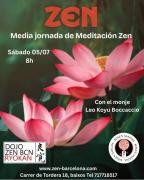 Media Jornada Dojo Zen Barcelona Ryokan 5 de Julio 