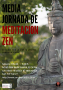 Práctica zazen media jornada 21 Septiembre Dojo Zen Barcelona Ryokan