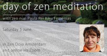 Sesshin Amsterdam led by Reidkiku at GYO KAI dojo, June 5th